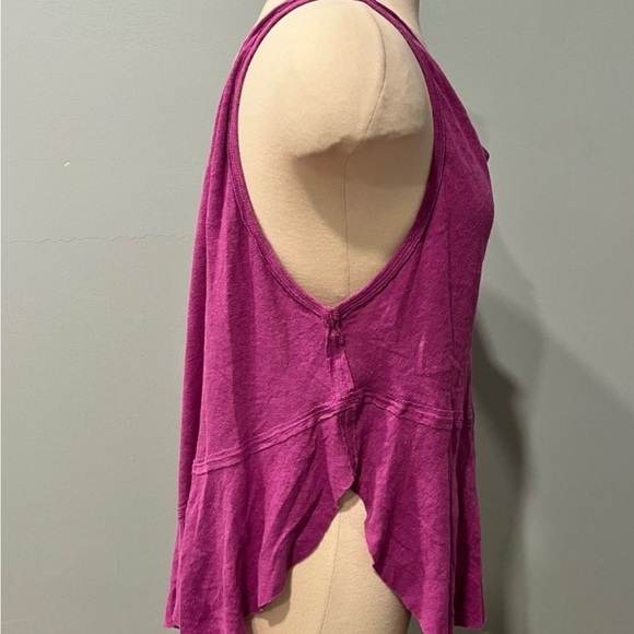 Free People We The Free Rosie Drop Waist Tank Top in Summer Bloom Small - Picture 4 of 6